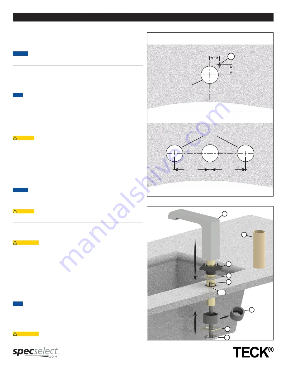 Delta TECK 63 Series Manual Download Page 4