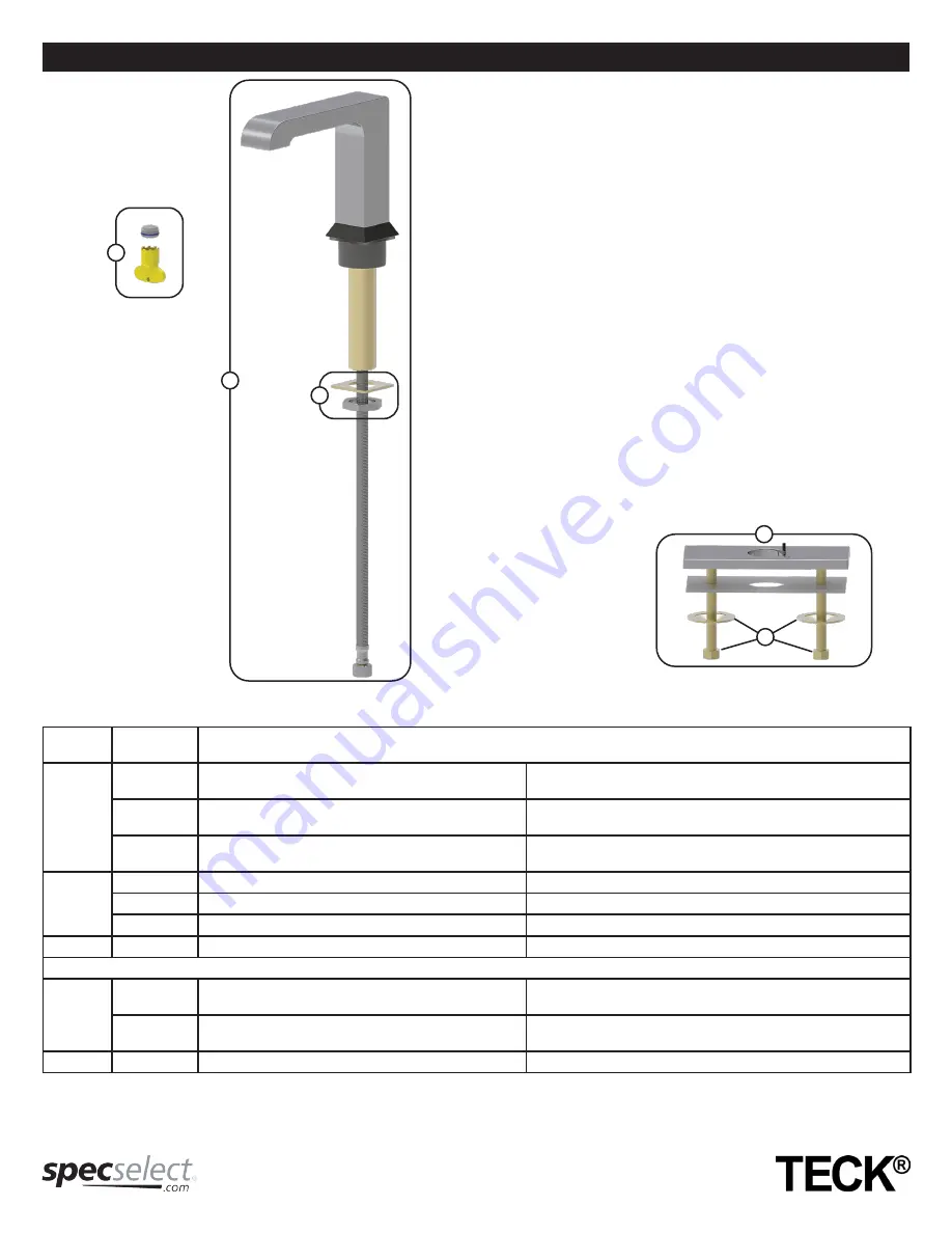 Delta TECK 63 Series Manual Download Page 6