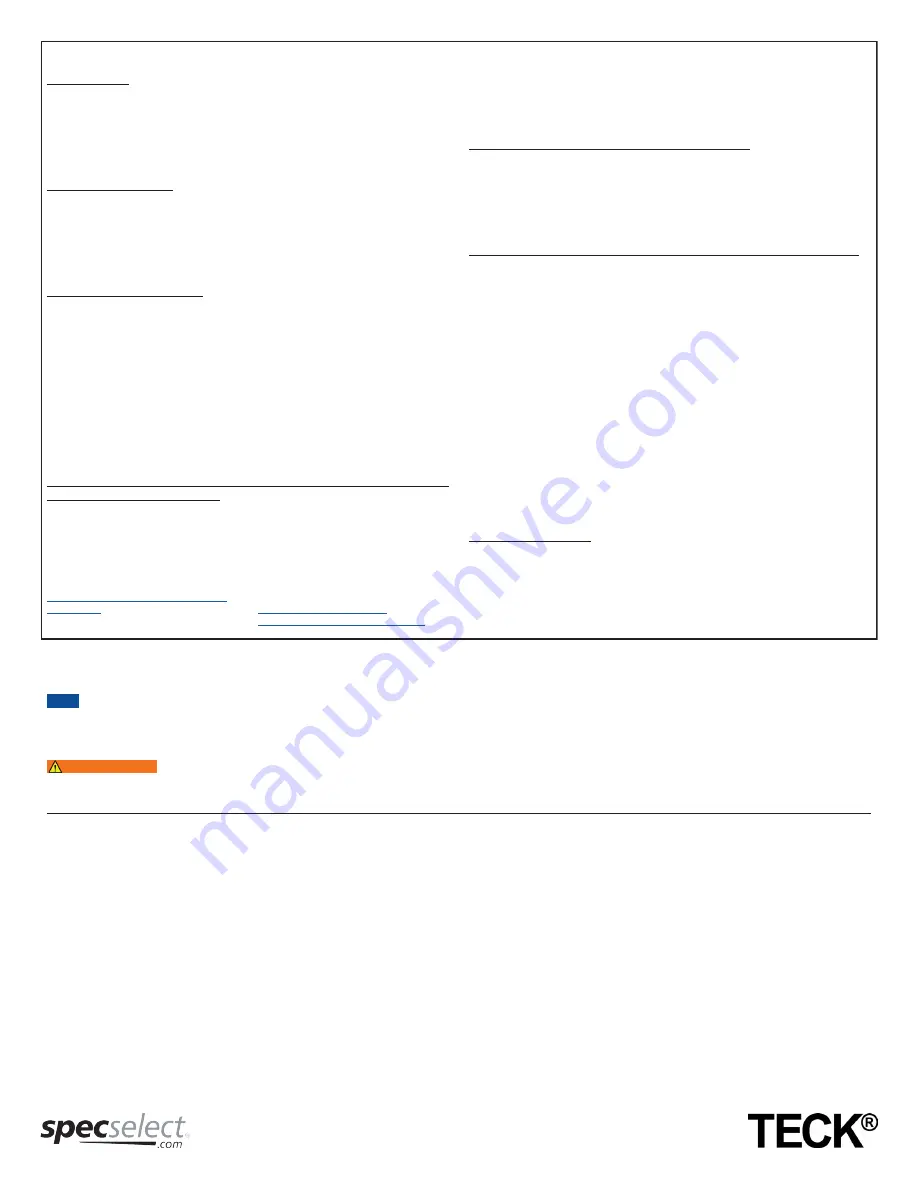 Delta TECK 63 Series Manual Download Page 8