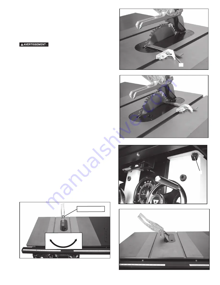 Delta UNISAW 36-L336 Instruction Manual Download Page 57