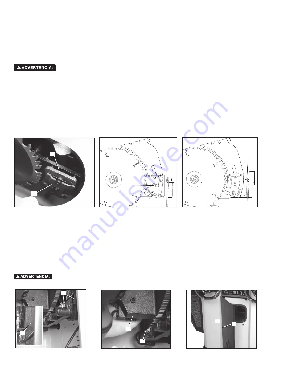 Delta UNISAW 36-L336 Instruction Manual Download Page 106