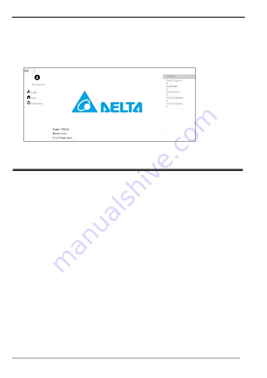 Delta VIS100-30G12D Operating Manual Download Page 13