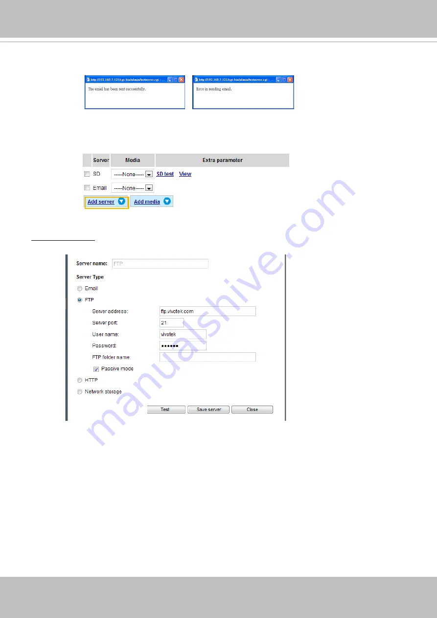 Delta Vivotek CC9160-H User Manual Download Page 128