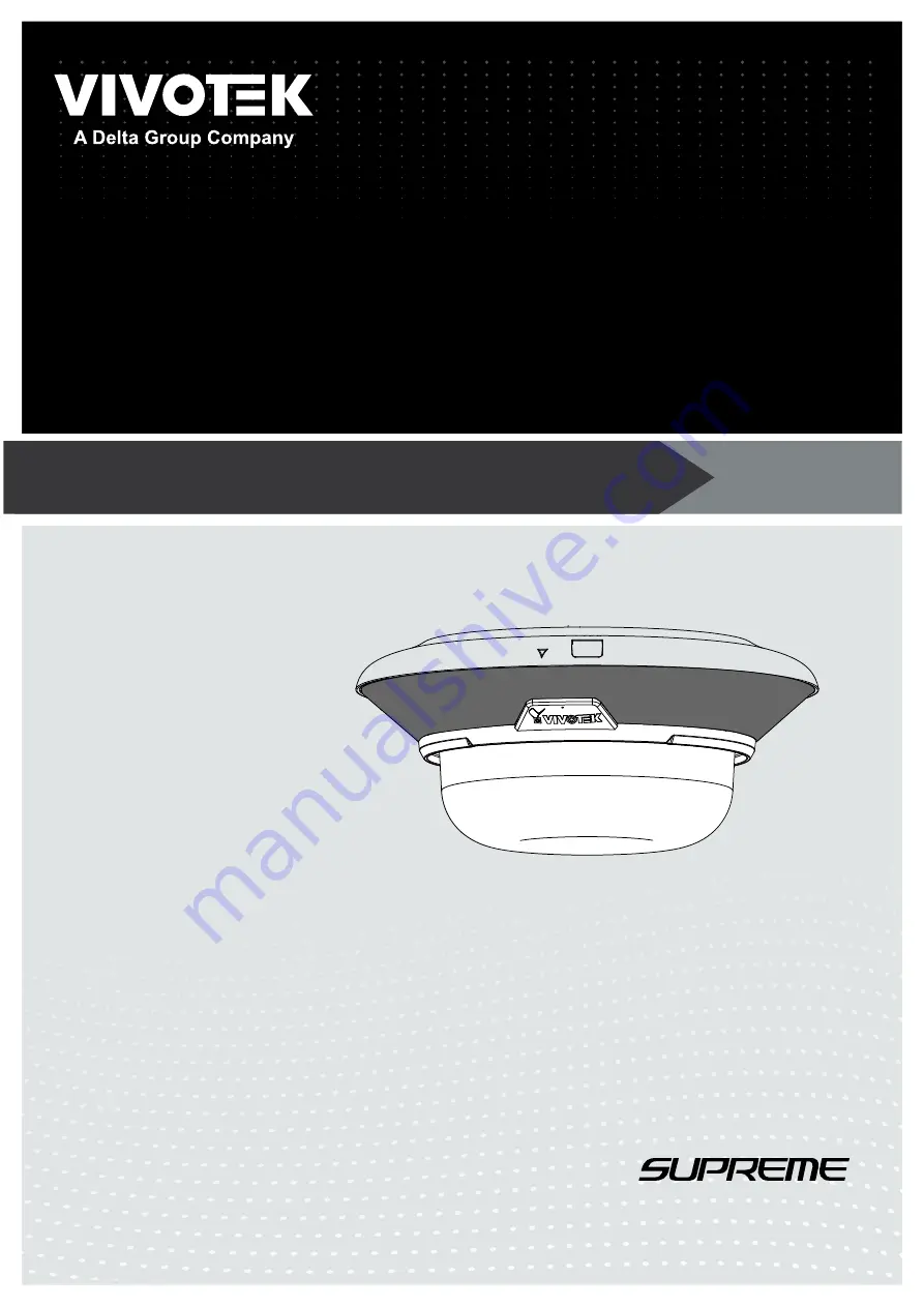 Delta VIVOTEK SUPREME MA9322-EHTVL Скачать руководство пользователя страница 1