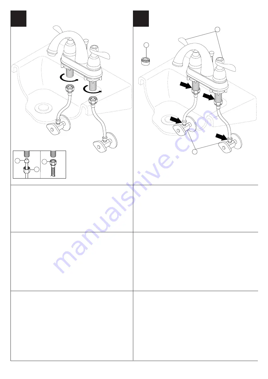 Delta Windemere B2596LF Series Manual Download Page 3