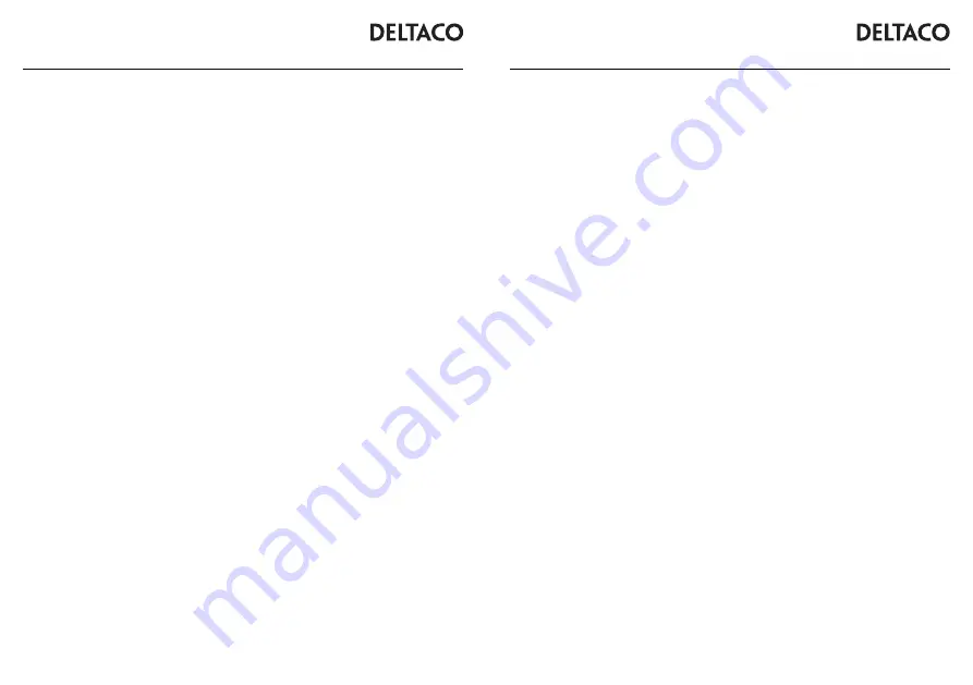 Deltaco ARM-534 User Manual Download Page 9