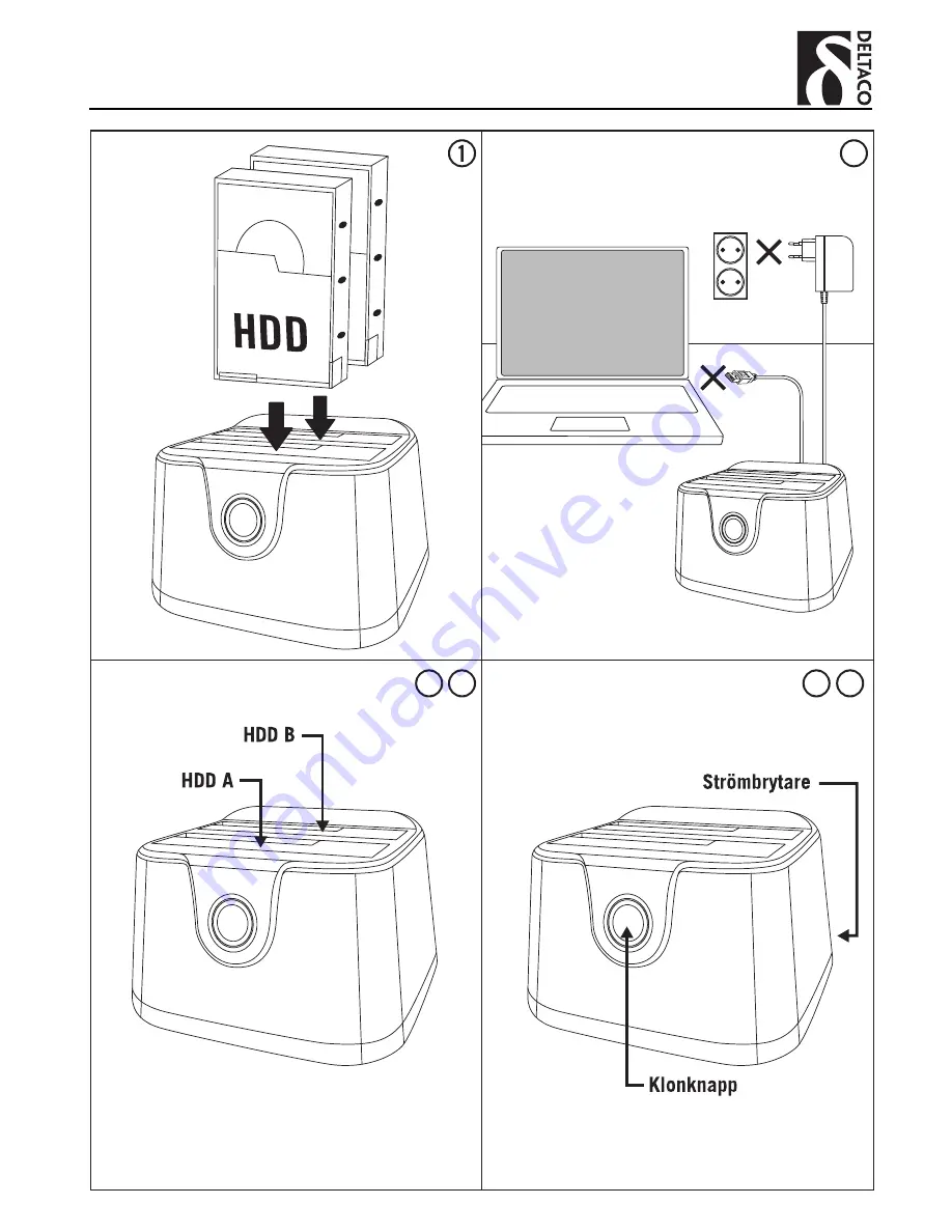 Deltaco MAP-GD35U3 User Manual Download Page 5