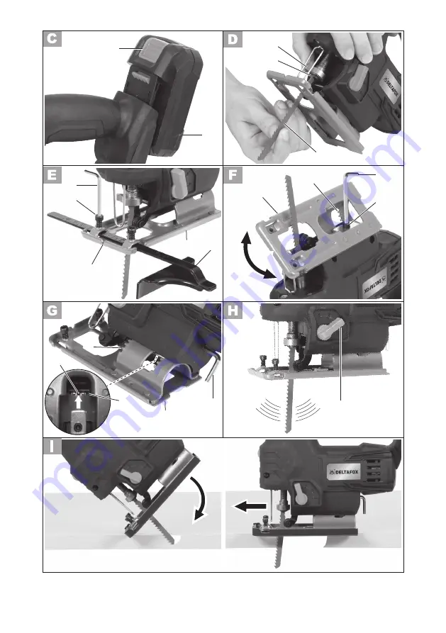 Deltafox DP-CJS 2025 Translation Of The Original Instructions For Use Download Page 3