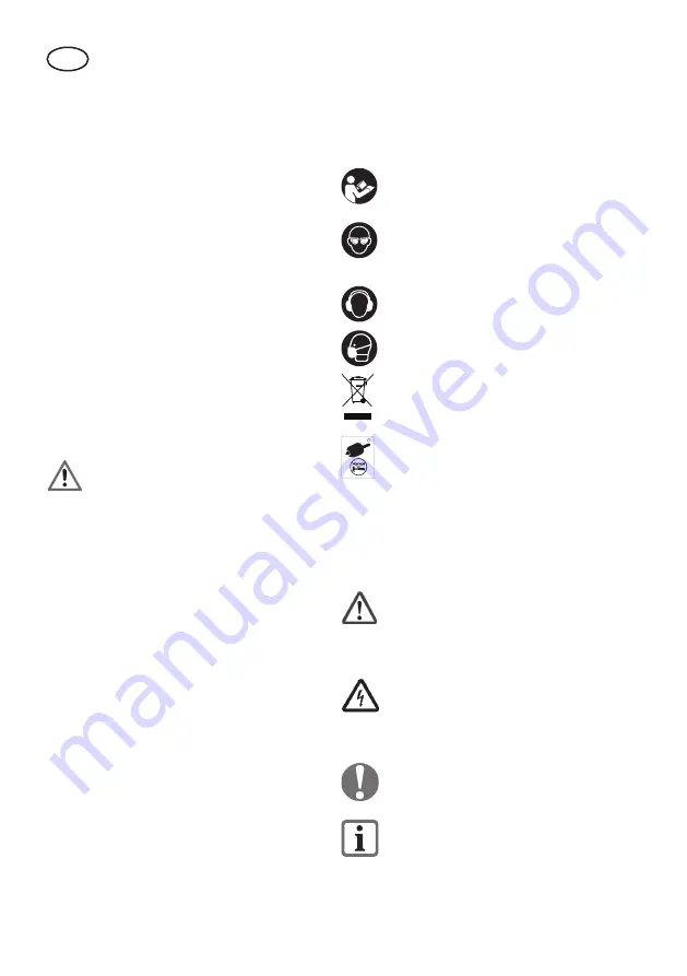 Deltafox DP-CRH 2011 Translation Of The Original Instructions For Use Download Page 86