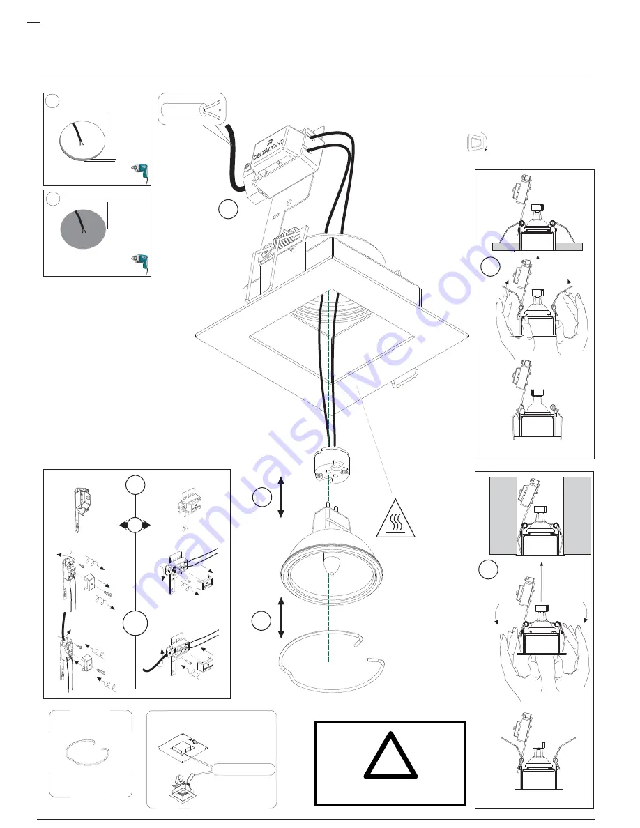 deltalight CARREE Rs50 S1 Скачать руководство пользователя страница 2