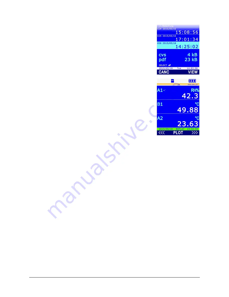 DeltaOHM HD31 Operating Manual Download Page 62