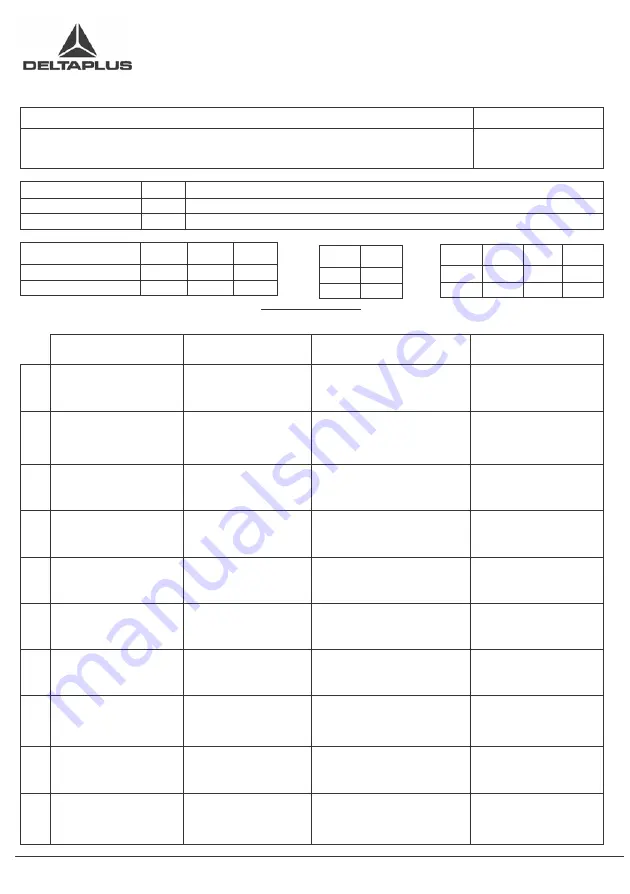 Deltaplus AN070 Operating Instructions Manual Download Page 17