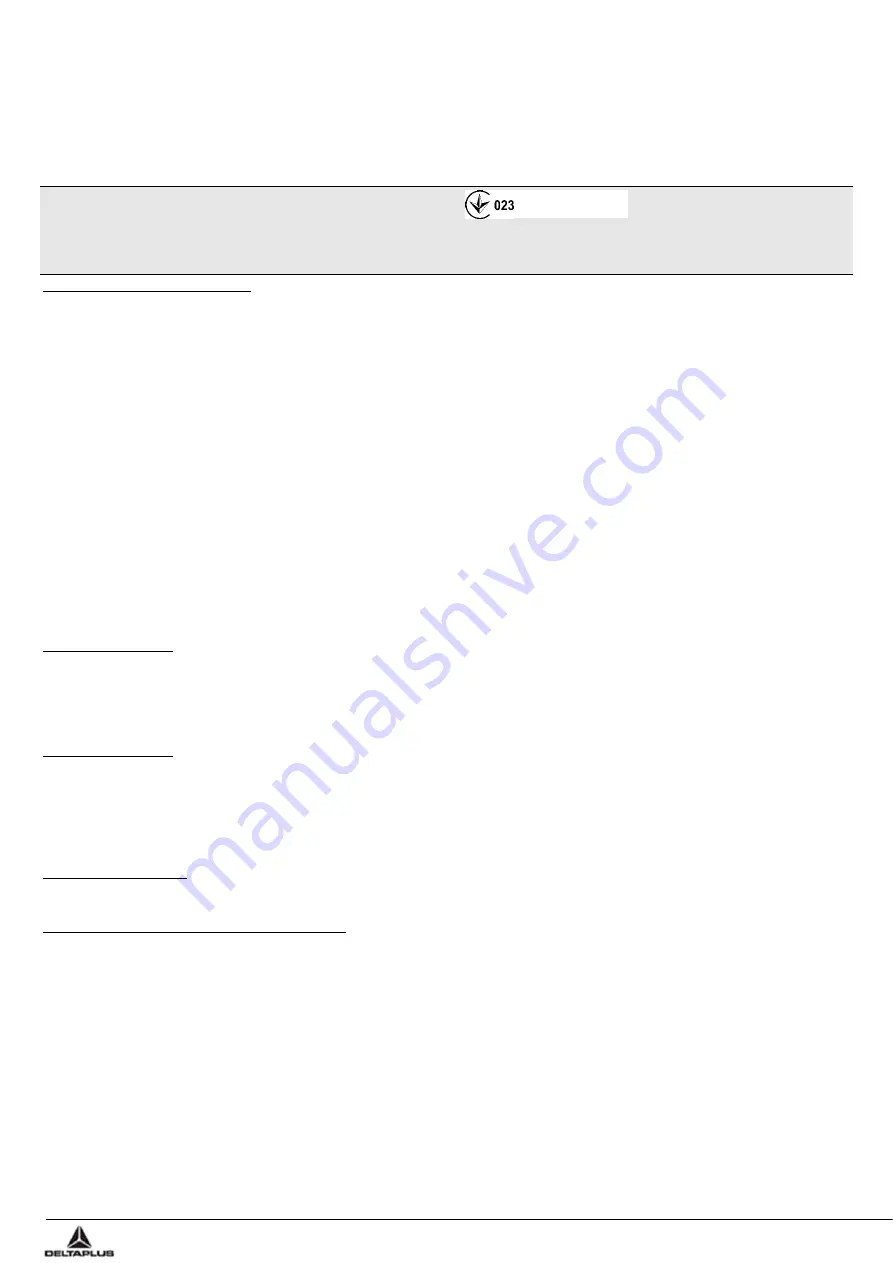 Deltaplus ELARA130 Operating Instructions Manual Download Page 79