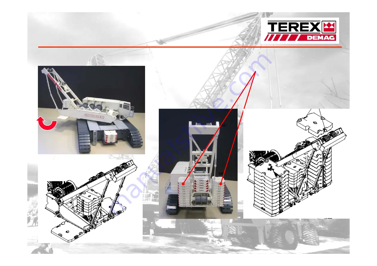 DEMAG TEREX CC8800 Mounting Manual Download Page 15