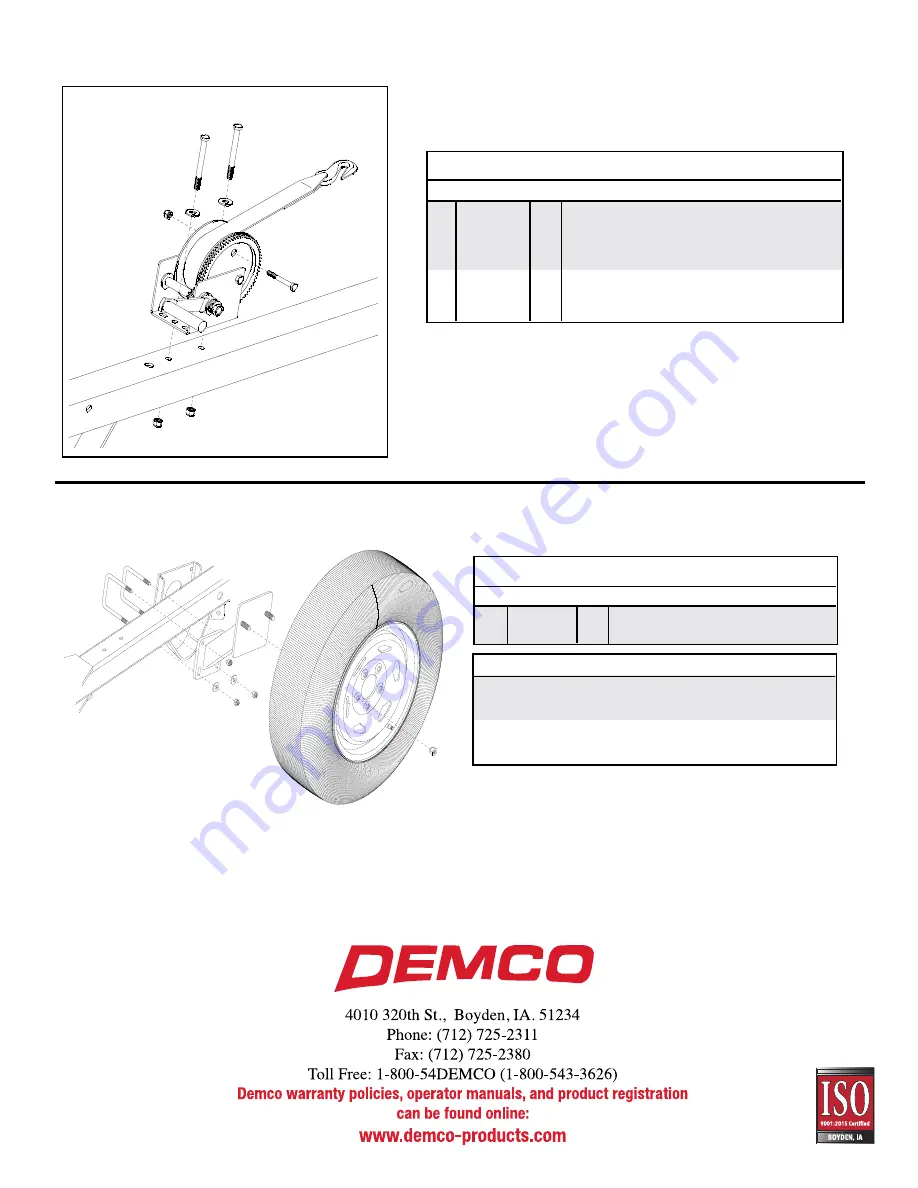 Demco KAR KADDY 3 Operator'S Manual Download Page 28