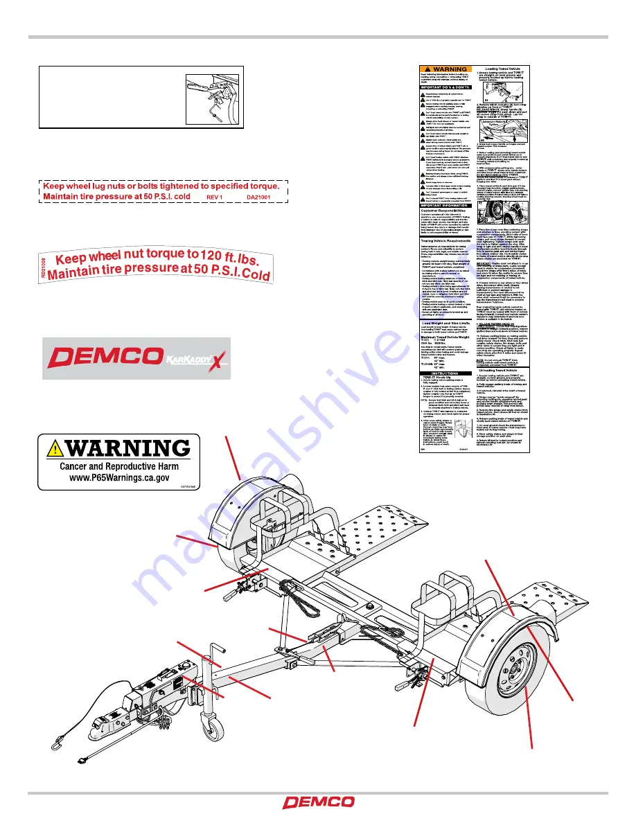 Demco Kar Kaddy X Скачать руководство пользователя страница 10