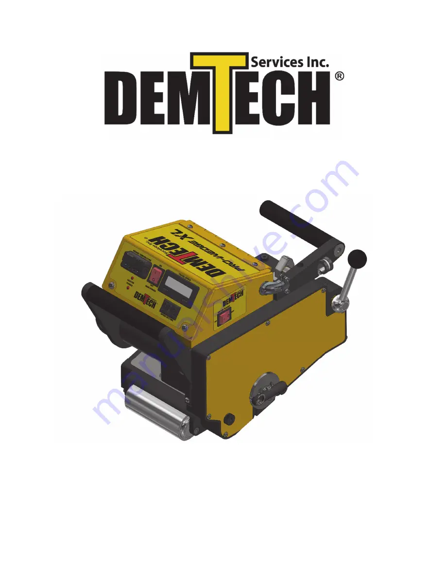 Demtech 500-0100/XL/A Скачать руководство пользователя страница 1