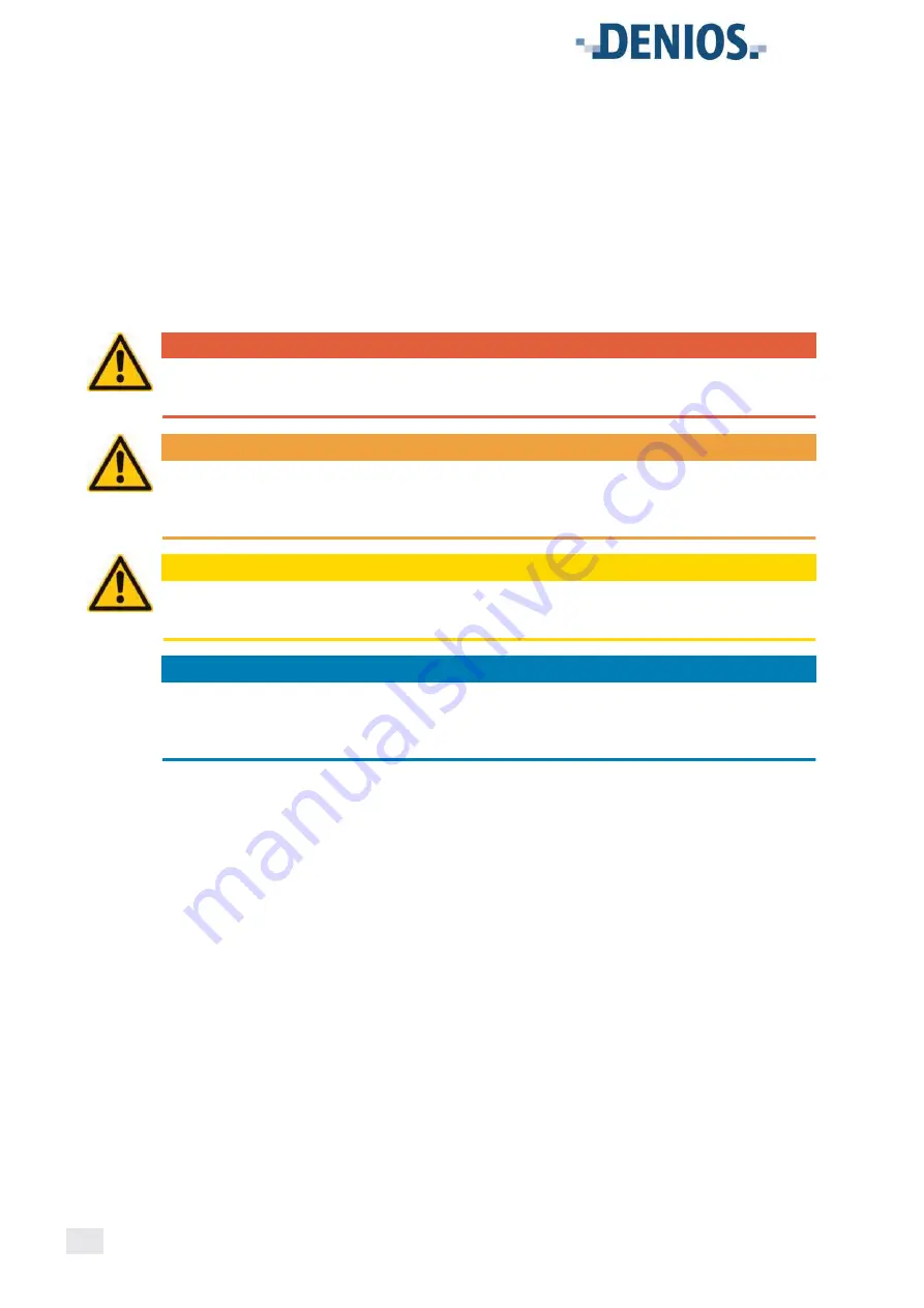 Denios 180035W Скачать руководство пользователя страница 24