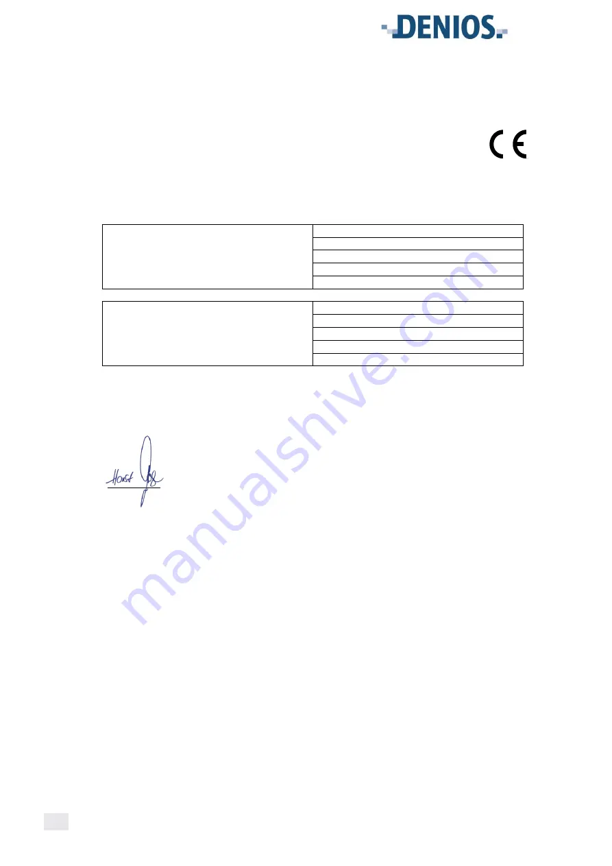 Denios Drumlifter LD-SK Original Instructions Manual Download Page 20