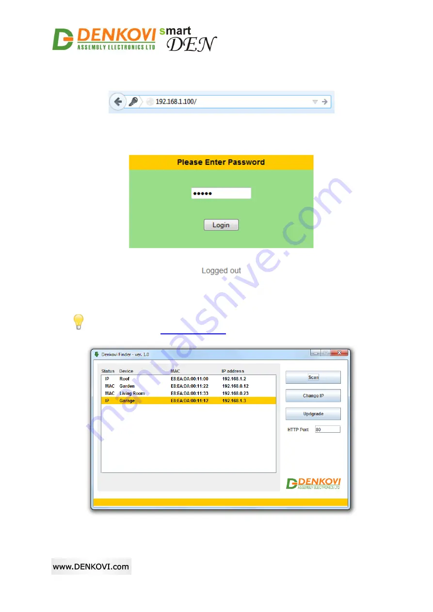 Denkovi SmartDEN IP-32IN User Manual Download Page 22