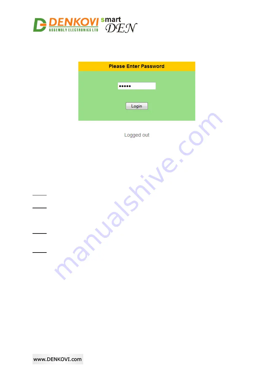 Denkovi SmartDEN IP-32IN User Manual Download Page 28