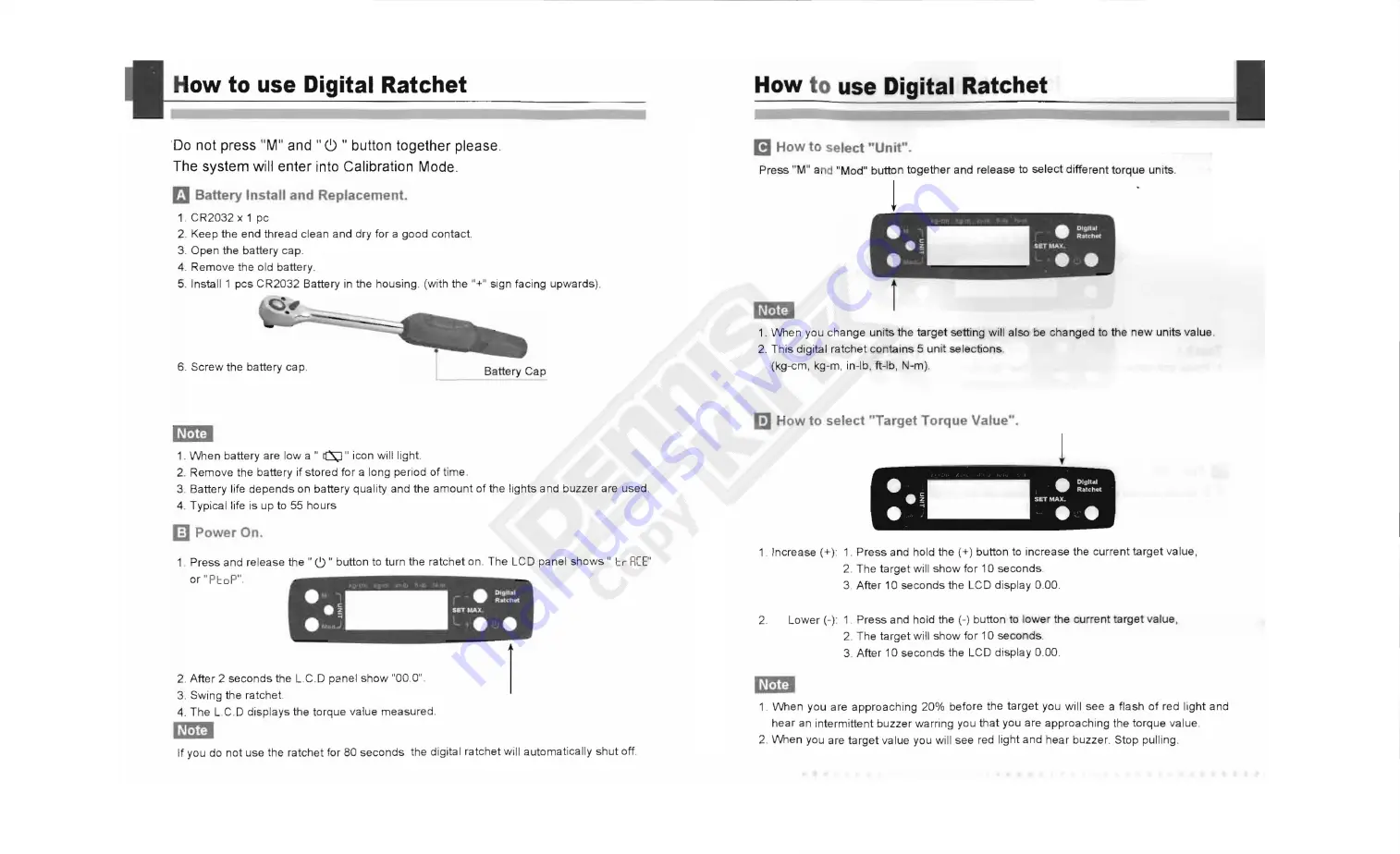 Dennis Kirk RJ-28041-1 Manual Download Page 4