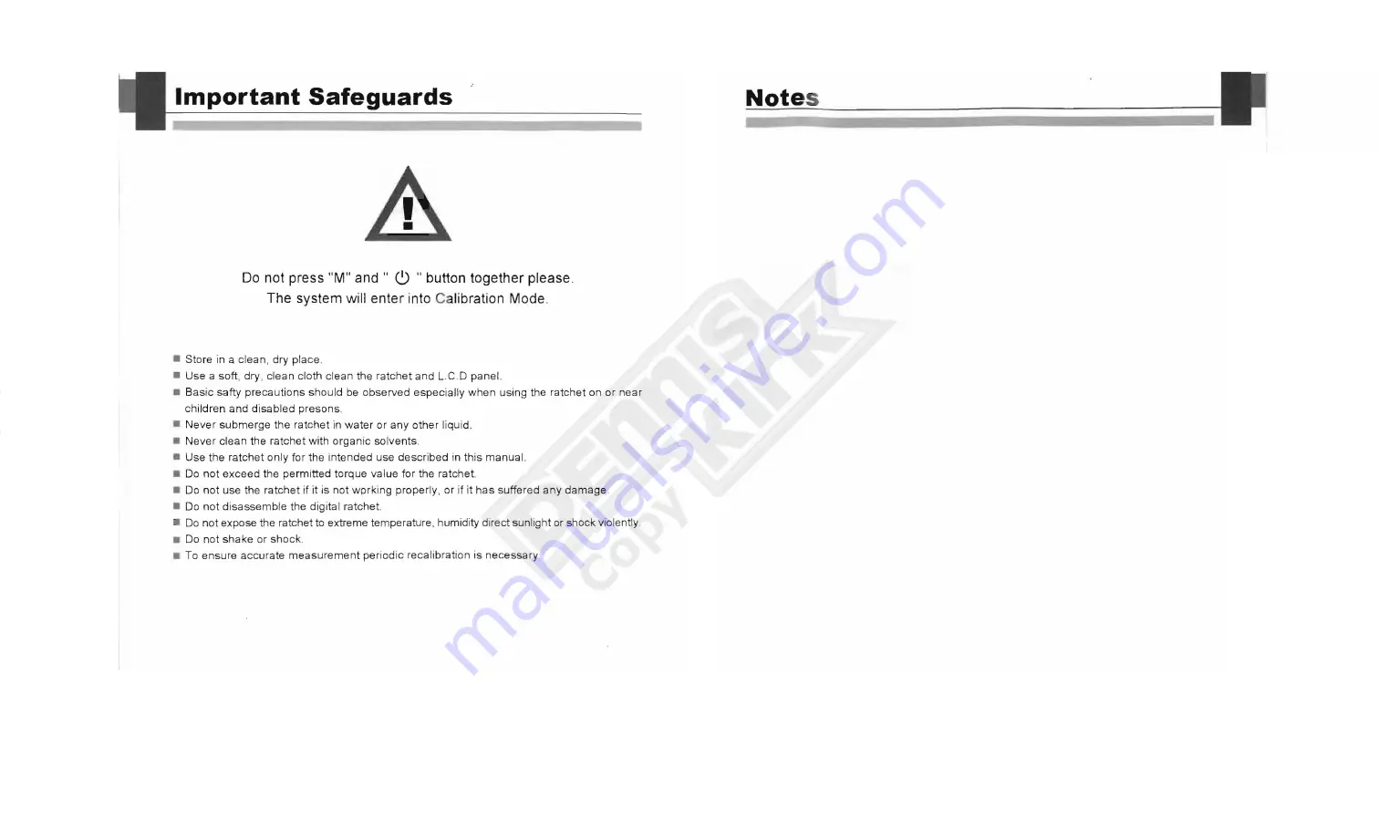 Dennis Kirk RJ-28041-1 Manual Download Page 6