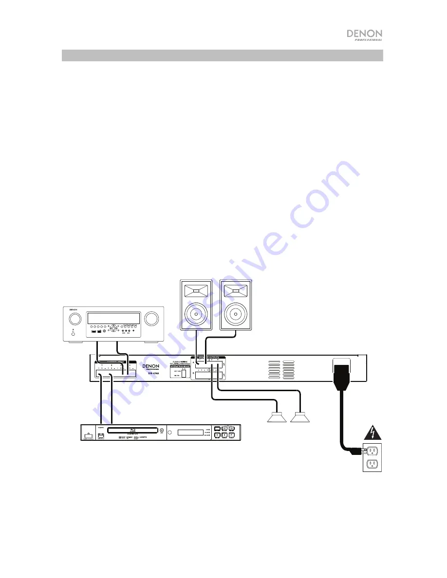 Denon Professional DN-474A User Manual Download Page 9