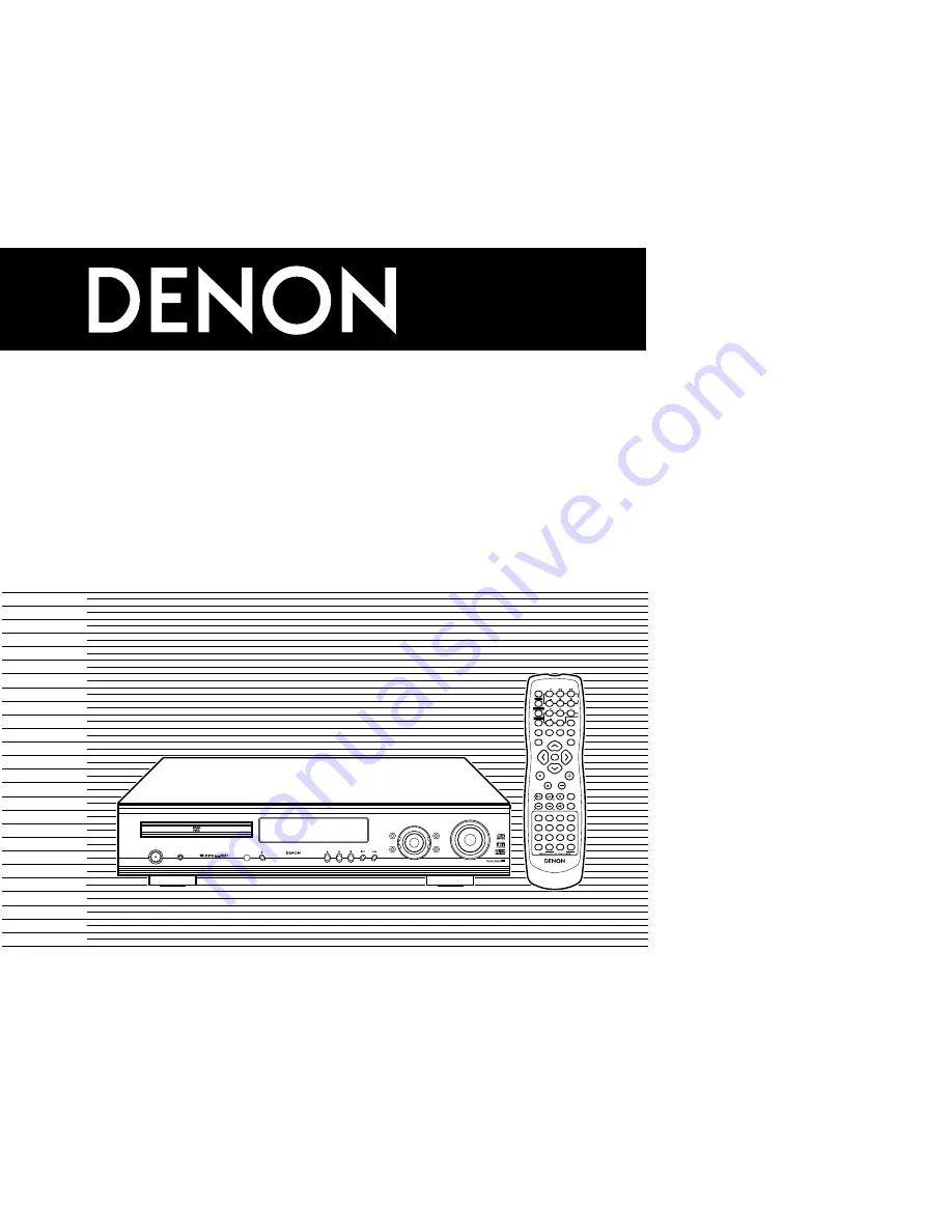 Denon ADV-700 Скачать руководство пользователя страница 1