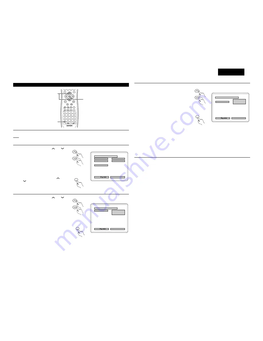 Denon ADV-700 Operating Instructions Manual Download Page 87