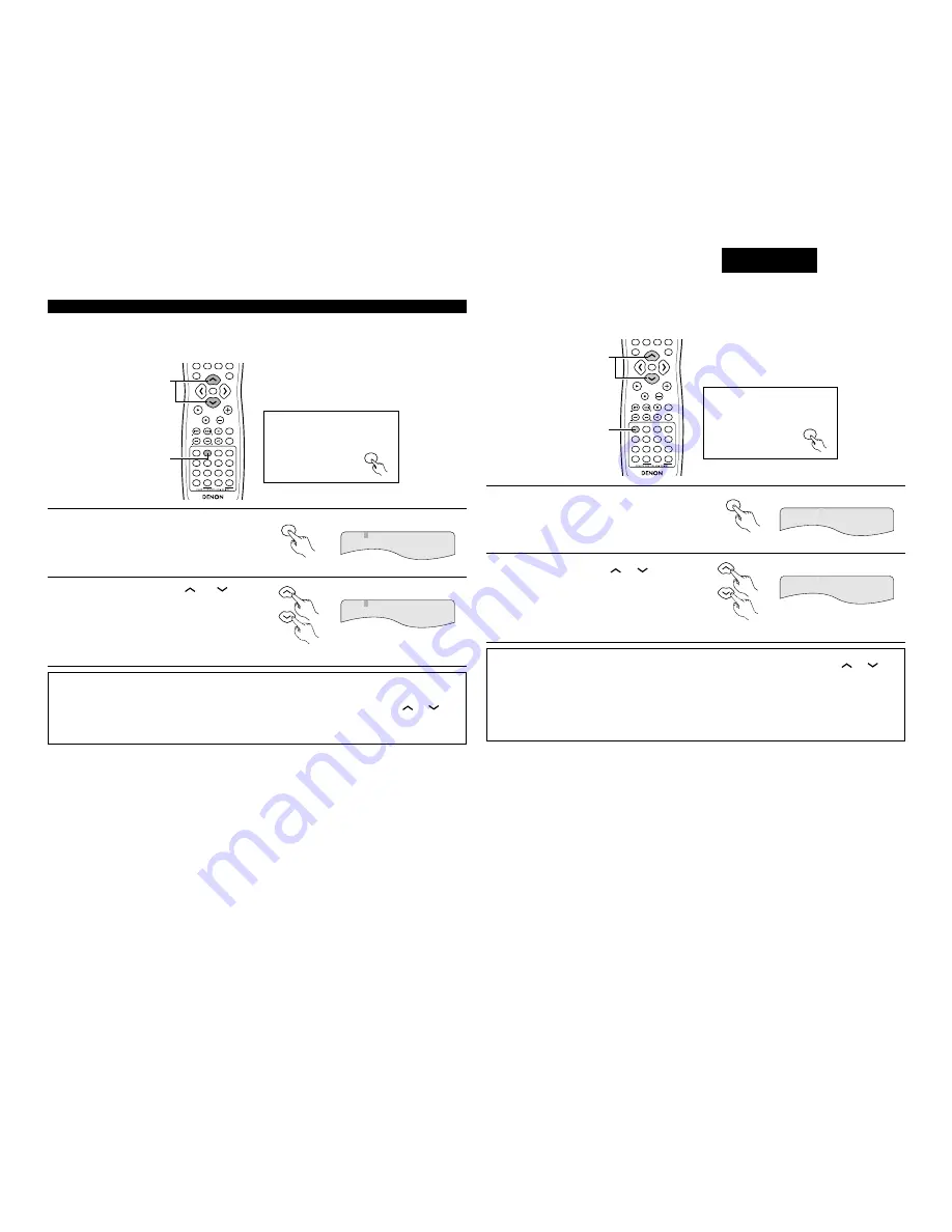 Denon ADV-700 Operating Instructions Manual Download Page 125