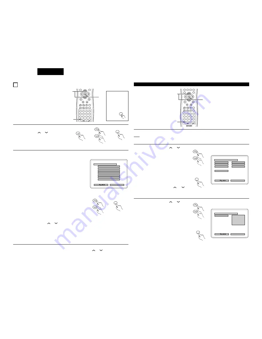 Denon ADV-700 Operating Instructions Manual Download Page 130