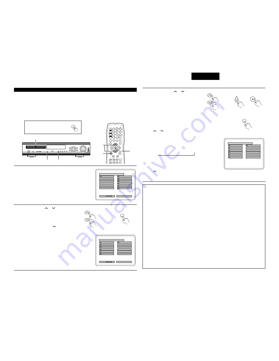 Denon ADV-700 Operating Instructions Manual Download Page 169