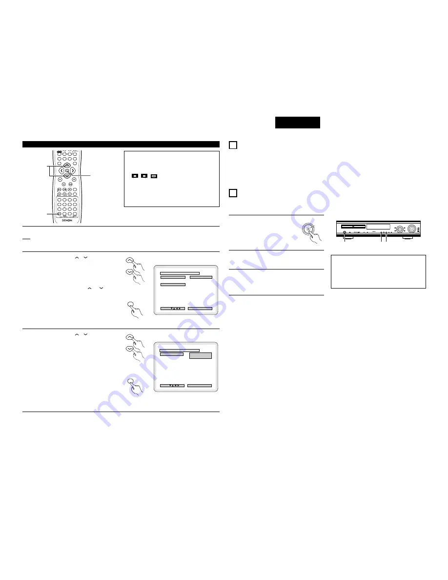 Denon ADV-700 Operating Instructions Manual Download Page 225