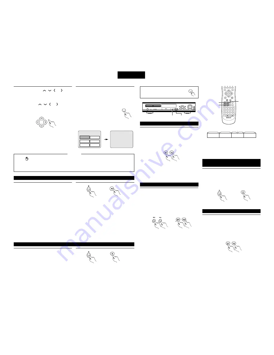 Denon ADV-700 Operating Instructions Manual Download Page 288