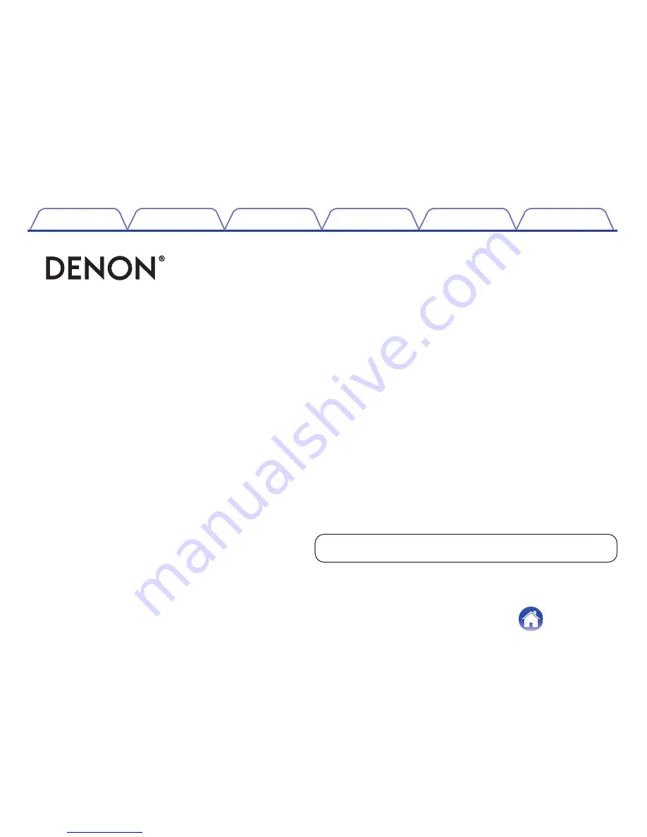 Denon AH-GC20 Owner'S Manual Download Page 1