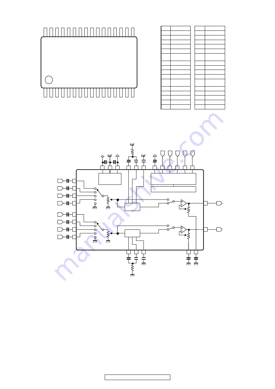 Denon AV SURROUND RECEIVER AVR-5308CI Service Manual Download Page 85