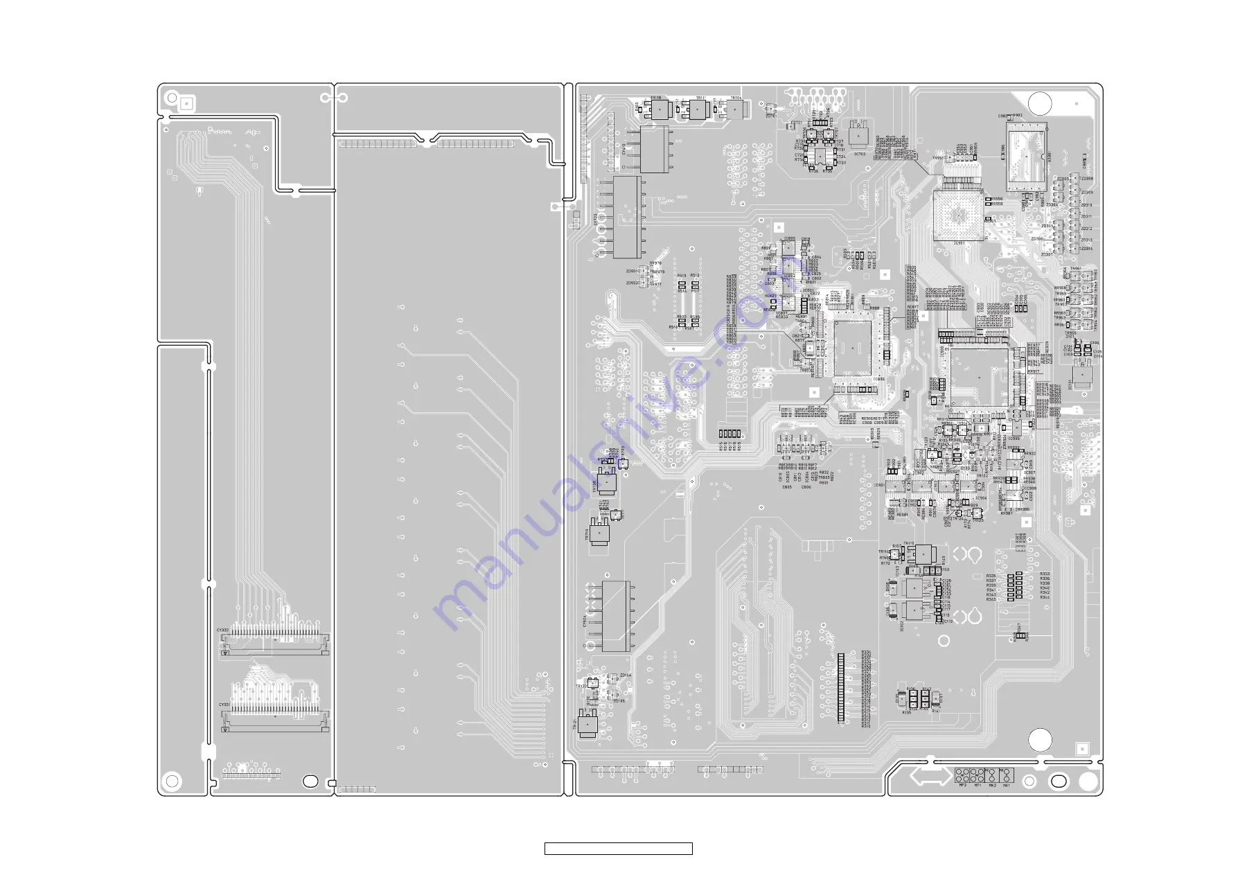 Denon AV SURROUND RECEIVER AVR-5308CI Service Manual Download Page 96