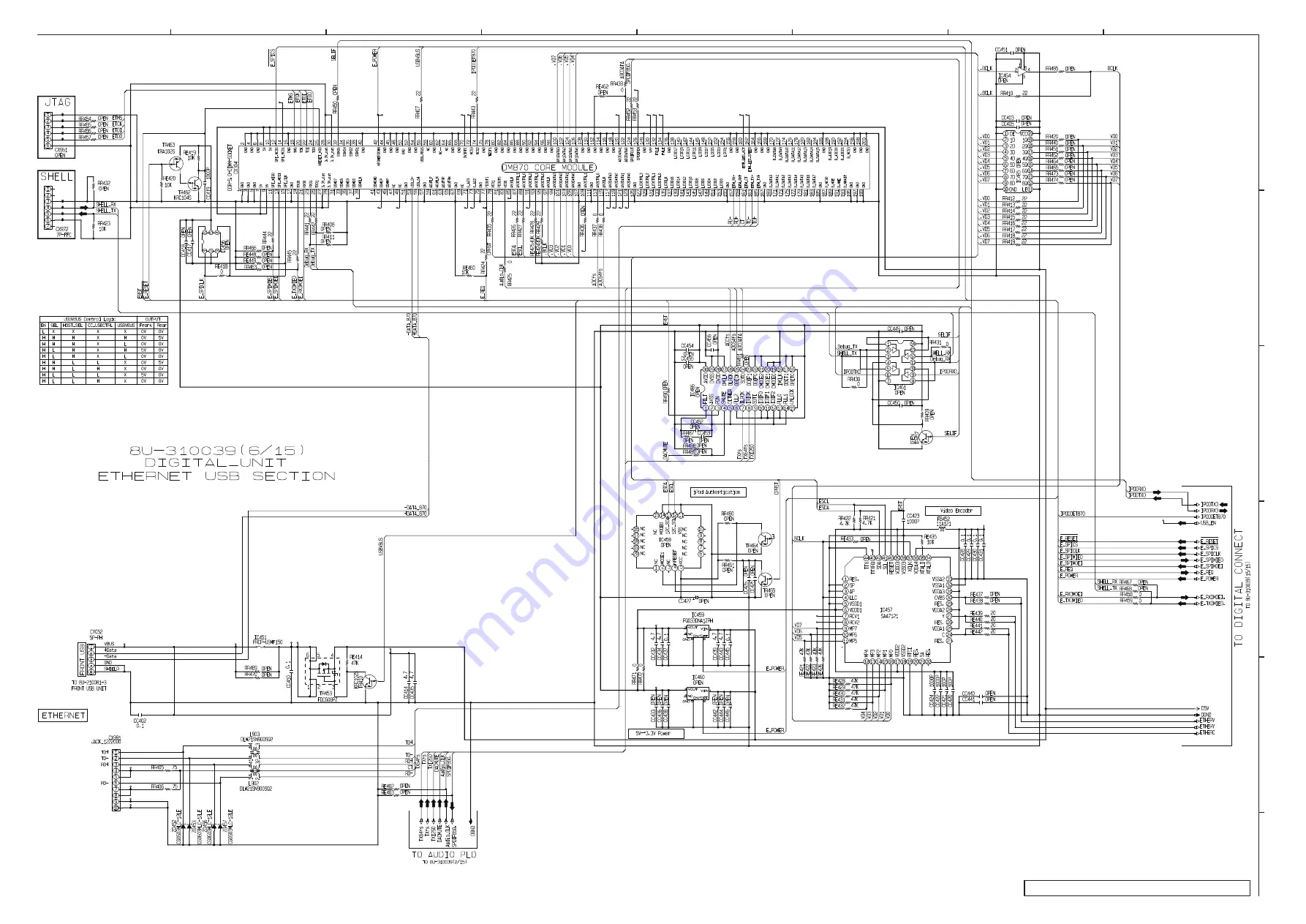 Denon AVC-3310 Service Manual Download Page 202