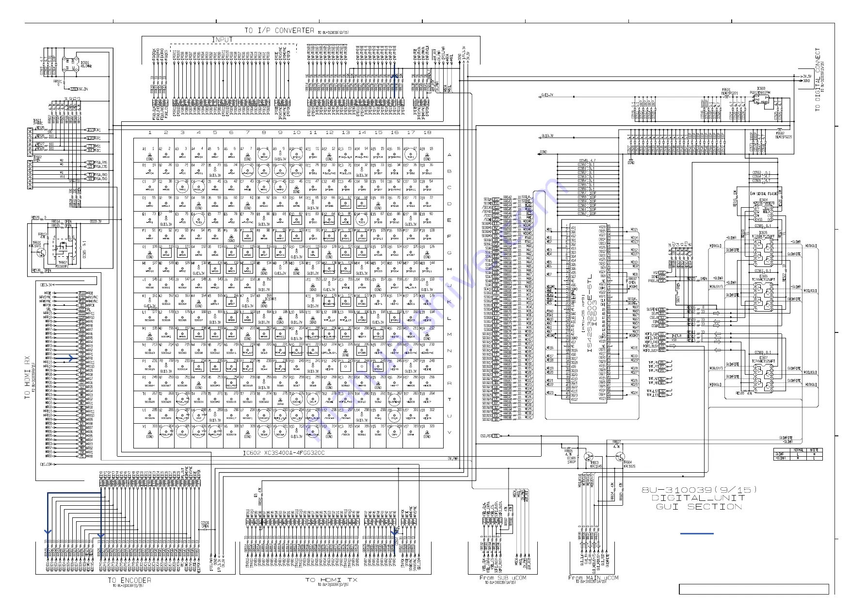 Denon AVC-3310 Service Manual Download Page 205