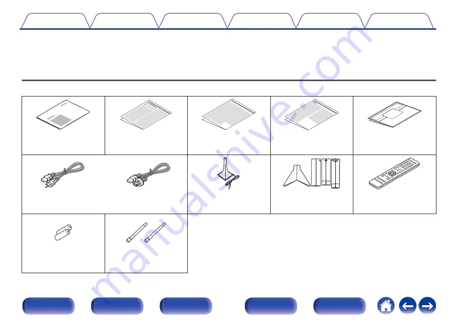 Denon AVC-X4800H Owner'S Manual Download Page 8