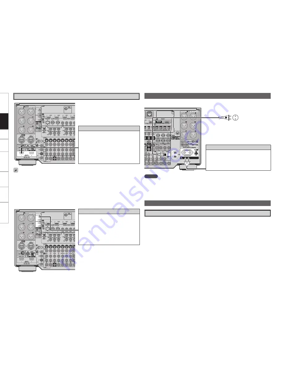 Denon AVP-A1HDE Owner'S Manual Download Page 26