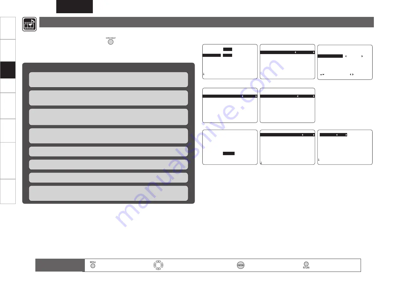 Denon AVR-1610 Owner'S Manual Download Page 34