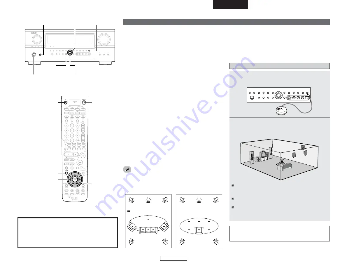 Denon AVR 2807 - AV Receiver (Spanish) Instrucciones De Funcionamiento Download Page 13