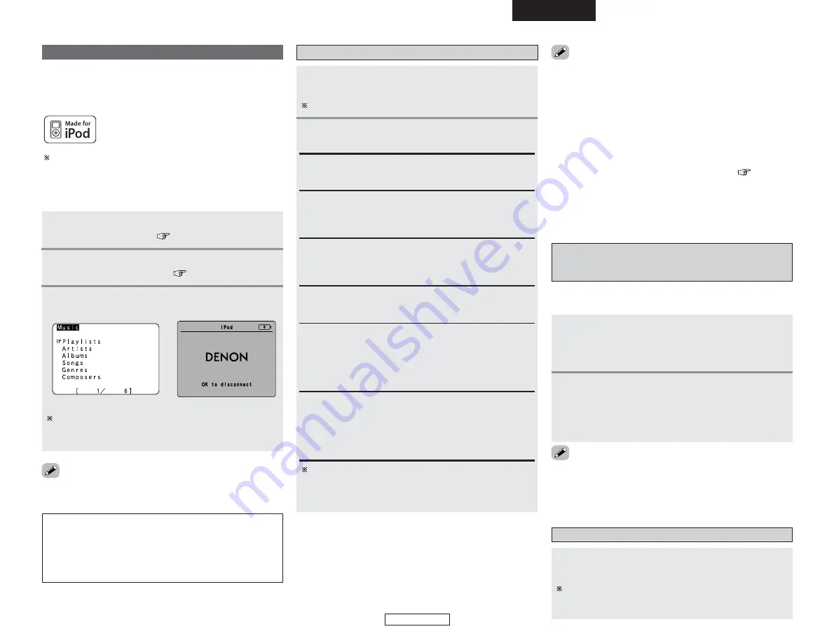 Denon AVR 2807 - AV Receiver (Spanish) Instrucciones De Funcionamiento Download Page 42