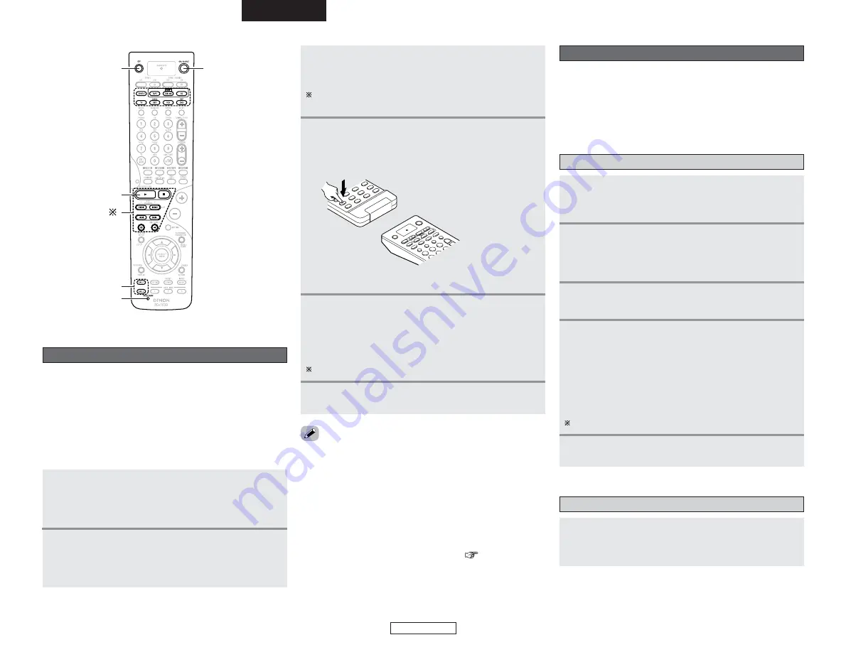 Denon AVR 2807 - AV Receiver Скачать руководство пользователя страница 67