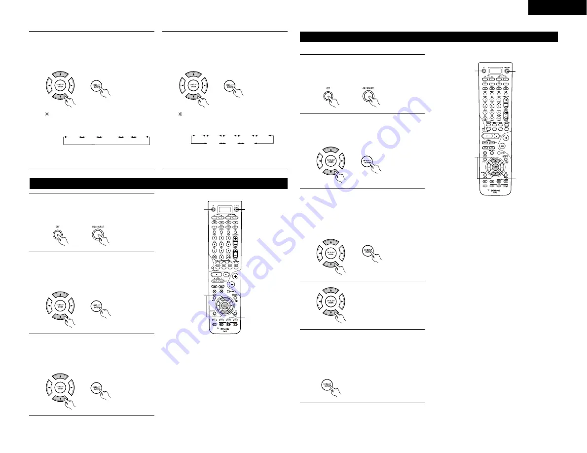 Denon AVR-3803 Operating Instruction Download Page 23