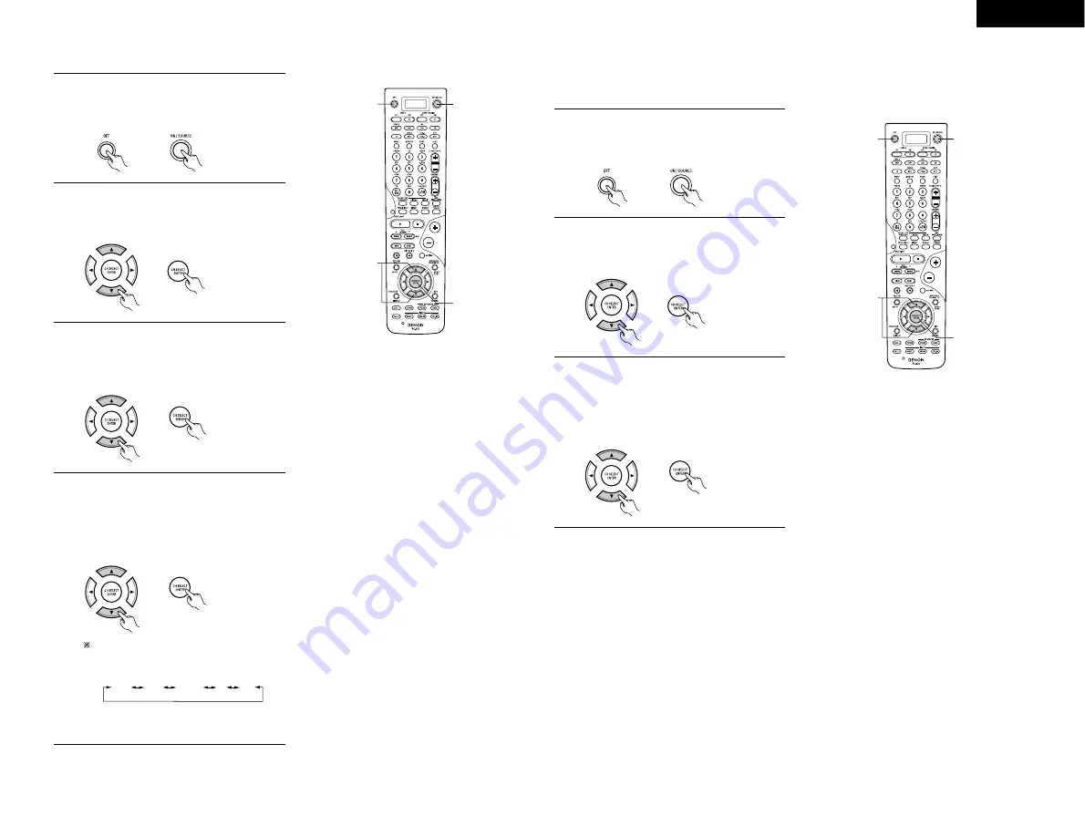 Denon AVR-3803 Operating Instruction Download Page 25