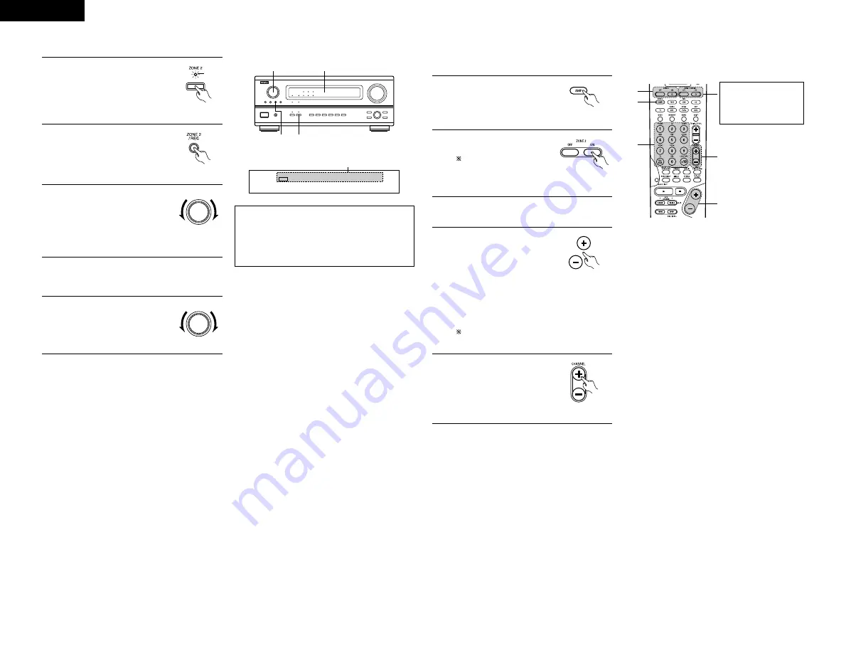 Denon AVR-3803 Operating Instruction Download Page 30