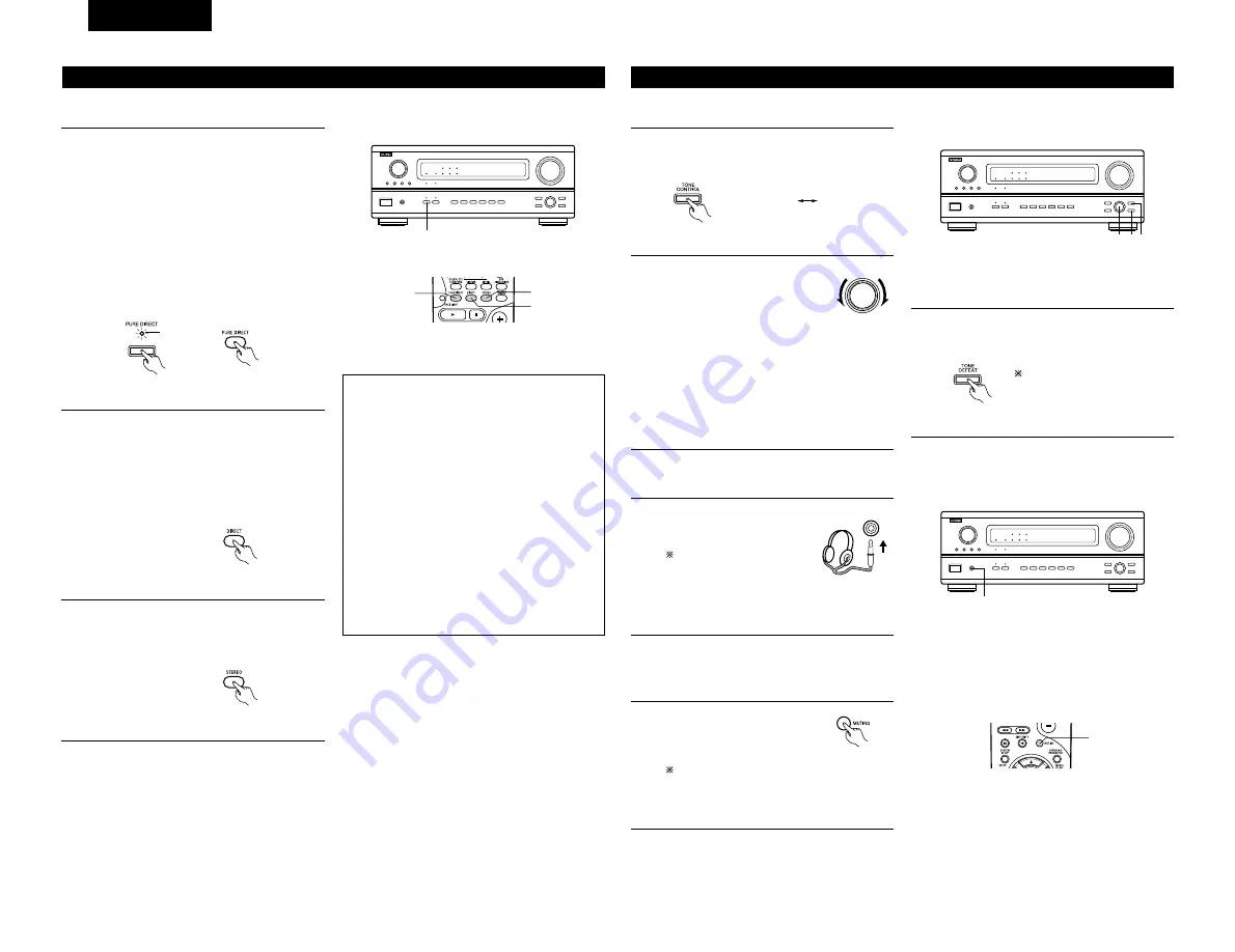 Denon AVR-3803 Operating Instruction Download Page 76